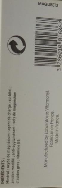 Vitarmonyl Magnesium + B6